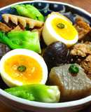 台湾風煮物おでん　大豆ミート　発酵玉葱