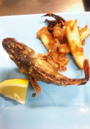 アラカブの泳ぎ揚げ-レシピのメイン写真