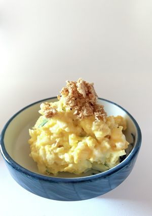 十割つぶつぶ蓮根の卵サラダ-レシピのメイン写真