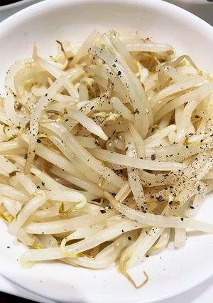 水も要らない！材料３つ！もやしのナムル-レシピのメイン写真