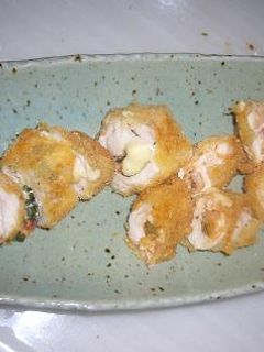 ささみの梅とチーズ揚げ-レシピのメイン写真