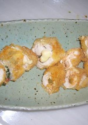 ささみの梅とチーズ揚げ-レシピのメイン写真