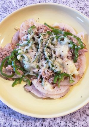 低糖質☆れんこんツナ焼き-レシピのメイン写真