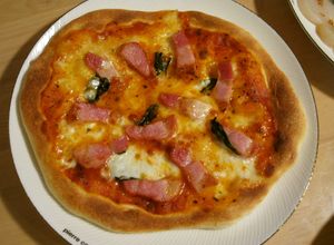 HBで～石窯風ミミまでおいしいピザ生地★-レシピのメイン写真