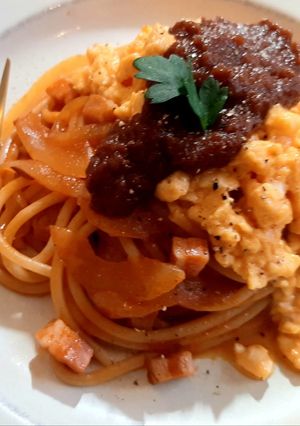 ふわふわオムパスタ-レシピのメイン写真