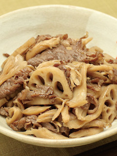 牛肉とれんこんのしぐれ煮-レシピのメイン写真