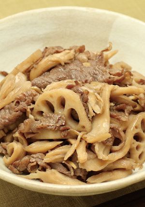 牛肉とれんこんのしぐれ煮-レシピのメイン写真