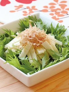 長芋と水菜の柚子胡椒サラダ-レシピのメイン写真
