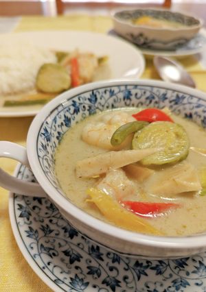 我が家のグリーンカレー-レシピのメイン写真
