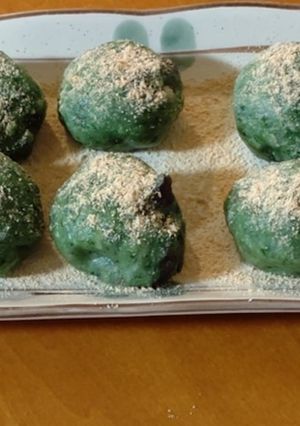 ほうれん草の草餅風-レシピのメイン写真