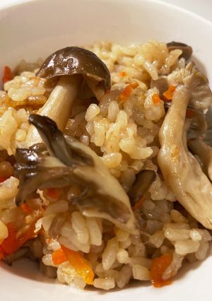 きのことツナの旨味たっぷり炊き込みご飯-レシピのメイン写真
