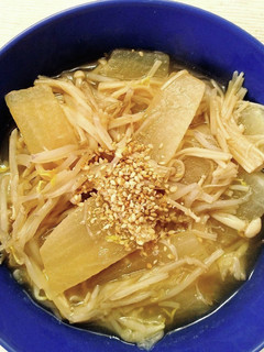 具沢山!大根 えのき もやしの中華スープ-レシピのメイン写真