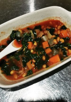 [離乳食][パン]ミネストローネ-レシピのメイン写真
