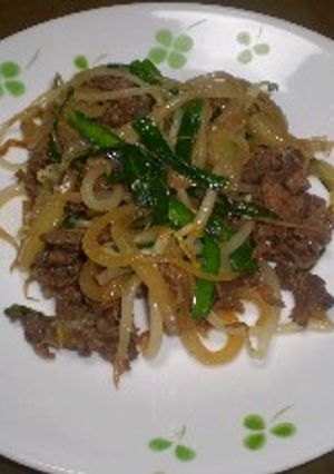 牛肉のオイコチ炒め♪-レシピのメイン写真