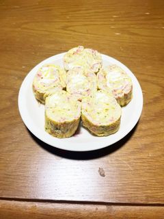 カニカマの卵焼き-レシピのメイン写真