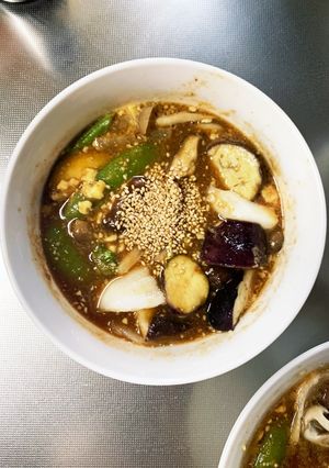 根菜茄子ほんのりシーフード中華風野菜炒風-レシピのメイン写真