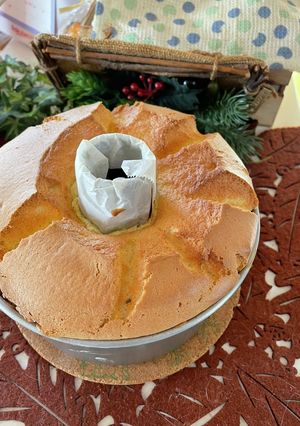 米粉シフォンケーキ-レシピのメイン写真
