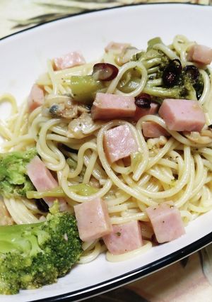 冷蔵庫にある物でボンゴレチーノ-レシピのメイン写真