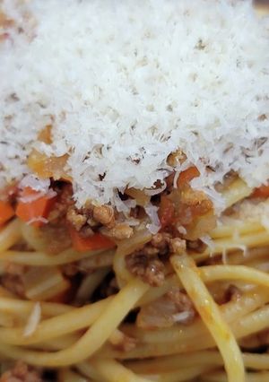 スパイス香るミートソースのリングイネ-レシピのメイン写真