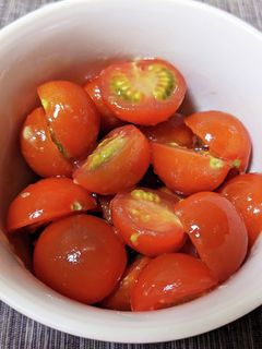 ミニトマトの生姜マリネ-レシピのメイン写真