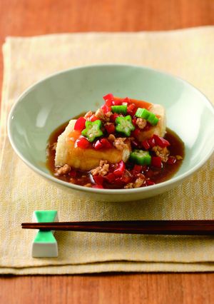 揚げ出し豆腐の梅あんかけ-レシピのメイン写真