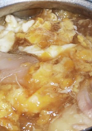 250mlスープポットの親子丼-レシピのメイン写真