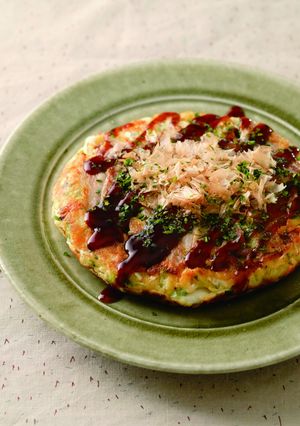 梅干し入りお好み焼き-レシピのメイン写真