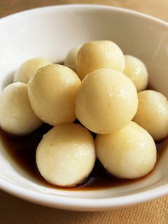 簡単!栄養満点!米粉で作るみたらし団子♪-レシピのメイン写真