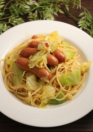 再現！セブンの超大盛ペペロンチーノ-レシピのメイン写真