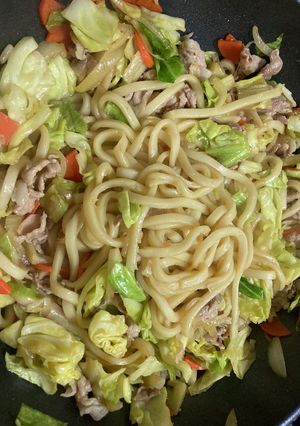 焼きうどん-レシピのメイン写真