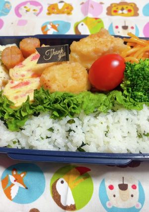 時短お弁当盛り付け記録　唐揚げ（塩麹）-レシピのメイン写真