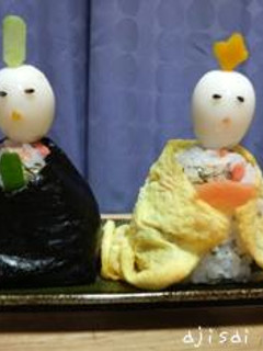 ひな祭りに♪雛人形ちらし寿司-レシピのメイン写真