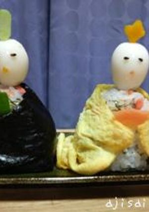 ひな祭りに♪雛人形ちらし寿司-レシピのメイン写真
