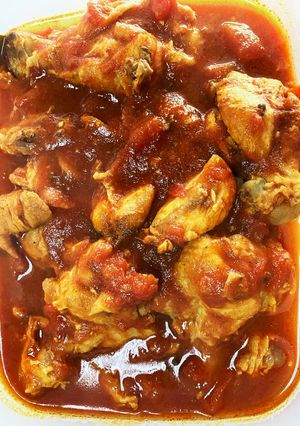 柔らか手羽元のトマト煮-レシピのメイン写真