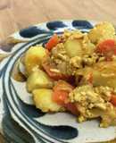 肉じゃが風カレーケチャップ煮