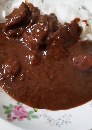 今晩はカレー♪肩ロースを焼いて♡入れたよ-レシピのメイン写真