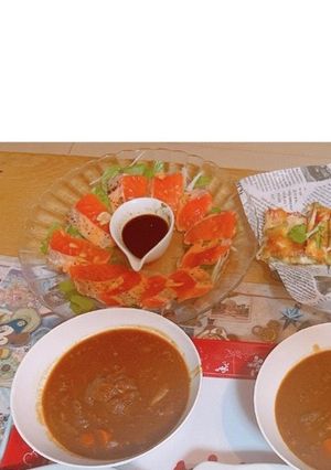 生サーモンカルパッチョ-レシピのメイン写真