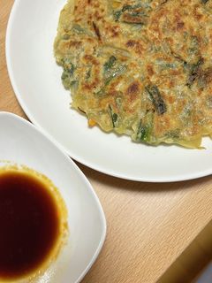 お昼ご飯にも★野菜たっぷりチヂミ-レシピのメイン写真