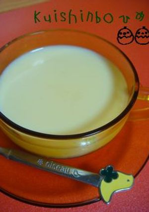 材料３つ!!とろとろ飲めちゃう!?プリン-レシピのメイン写真