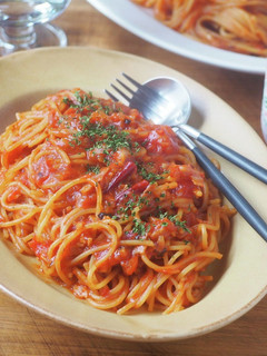 トマト缶で簡単♪暗殺者のパスタ-レシピのメイン写真