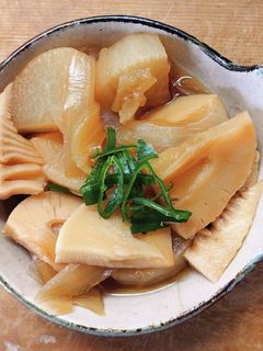 簡単!和食 たけのこ 大根 玉ねぎの煮物-レシピのメイン写真
