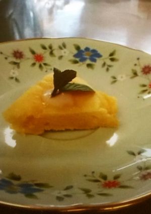 爽やかレモンの蒸しケーキ-レシピのメイン写真
