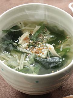 鶏ささみの白だしスープ-レシピのメイン写真