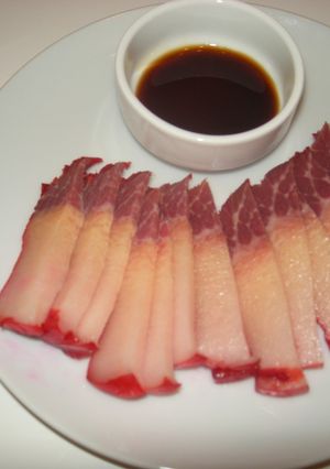 鯨ベーコンのおいしい食べ方は・・・-レシピのメイン写真