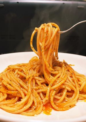 格安簡単！トマトペーストパスタ-レシピのメイン写真