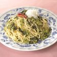 野沢菜のペペロンチーノ