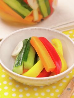 カラフル野菜の白ワインピクルス-レシピのメイン写真