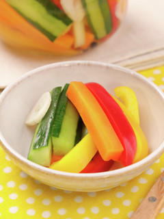 カラフル野菜の白ワインピクルス-レシピのメイン写真