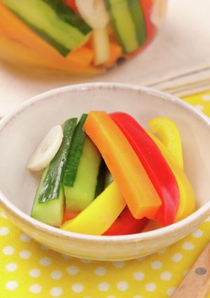 カラフル野菜の白ワインピクルス-レシピのメイン写真
