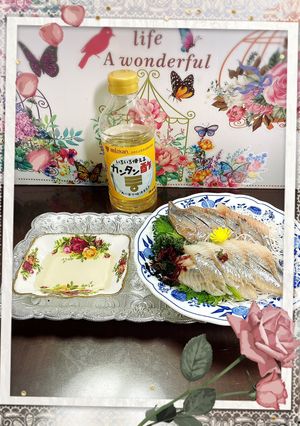 ✨お刺身はカンタン酢で〜٩( ᐛ )و✨-レシピのメイン写真
